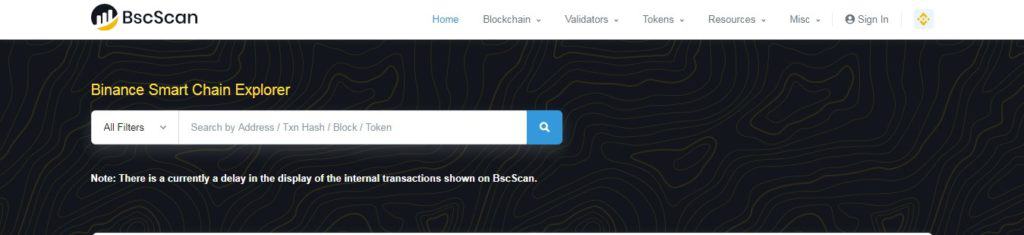 Bscscan-Transactions-Discovery