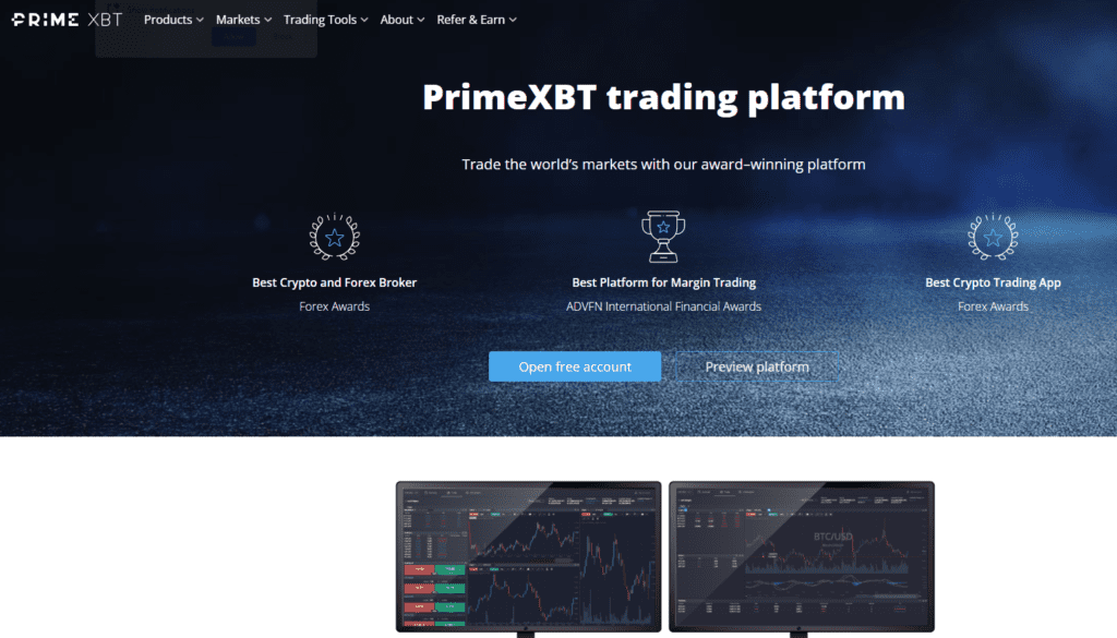 Exchanges For Margin Trading - Primexbt