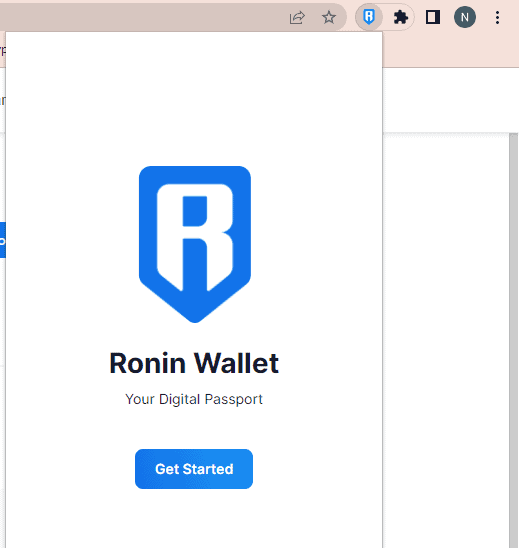 Setting Up A Ronin Wallet 2