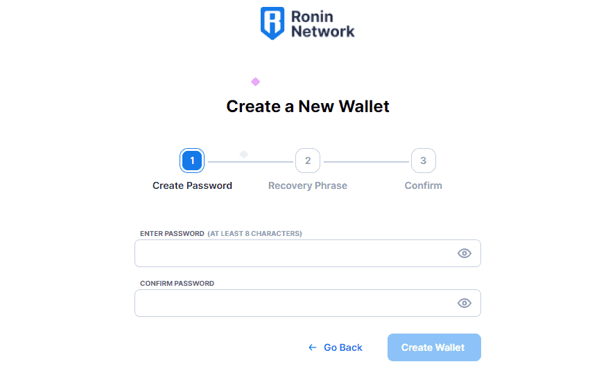 Setting Up A Ronin Wallet 4