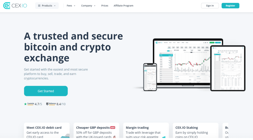 Exchanges For Margin Trading - Cex.io