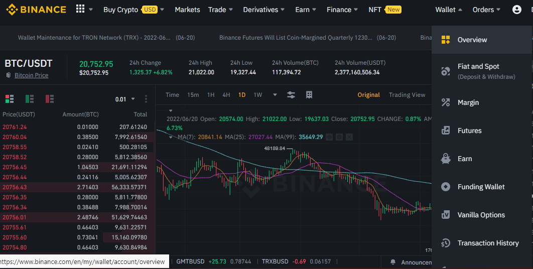 how to open an account with binance