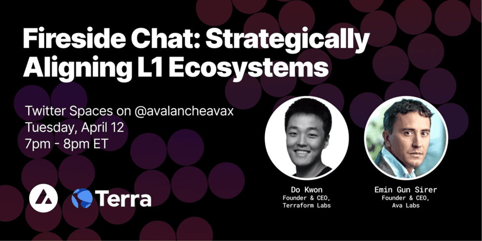 Avalanche Ecosystem Q2 2022 Quarterly Report Terra And Ava Labs Fireside Chat