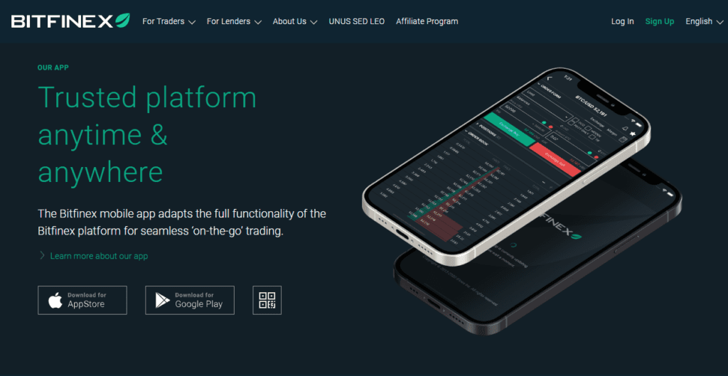 Bitfinex Review Available On Appstore And Google Play