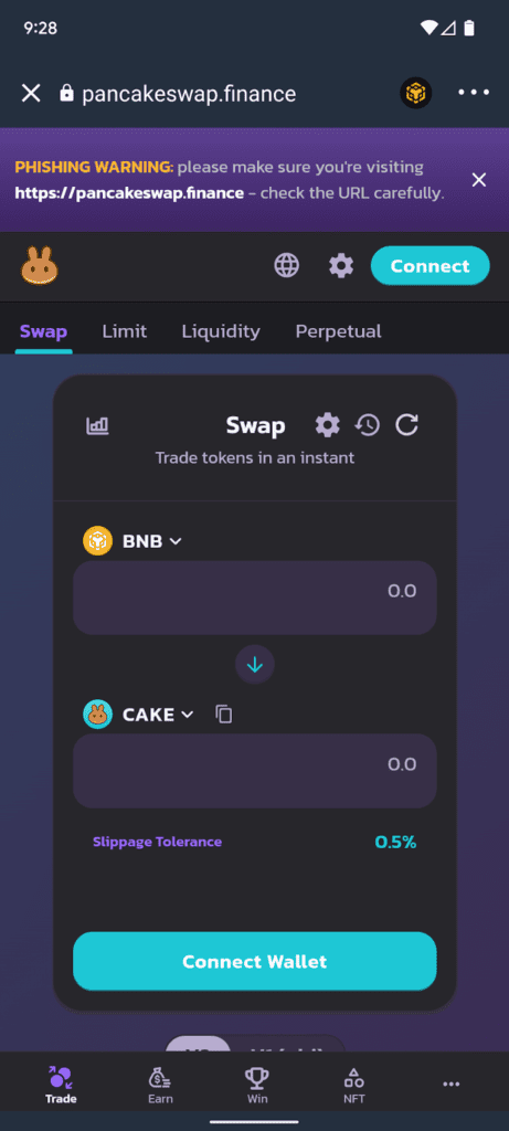 How To Fix Unsupported Chain Id Error On Pancakeswap Step 1