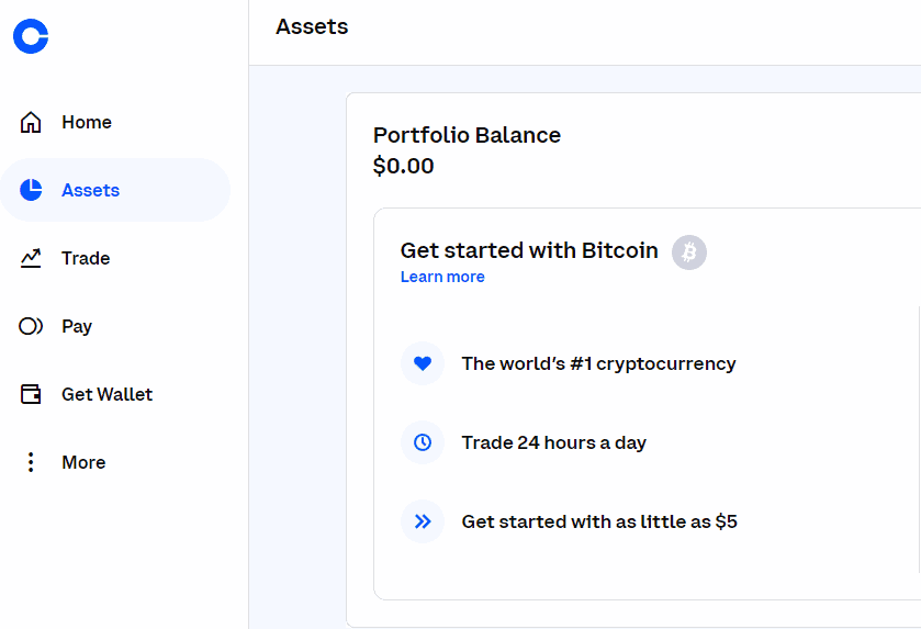 How To Withdraw Money From Coinbase Coinbase Portfolio Page