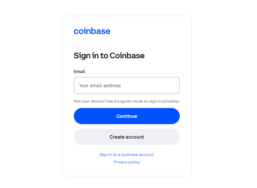How To Withdraw Money From Coinbase Log In To Coinbase Account