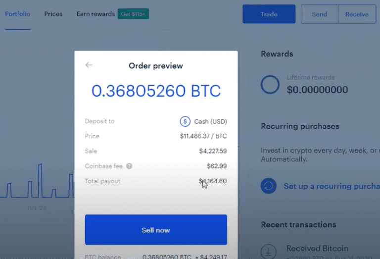 how to withdraw money from coinbase pro