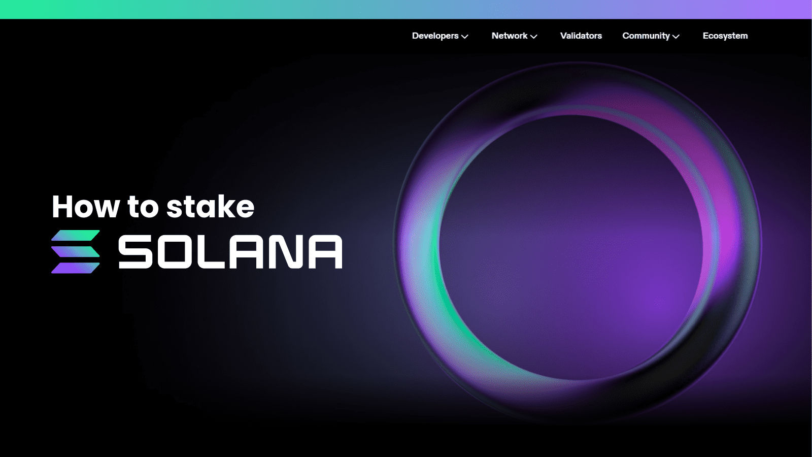 How To Stake Solana Featured Image