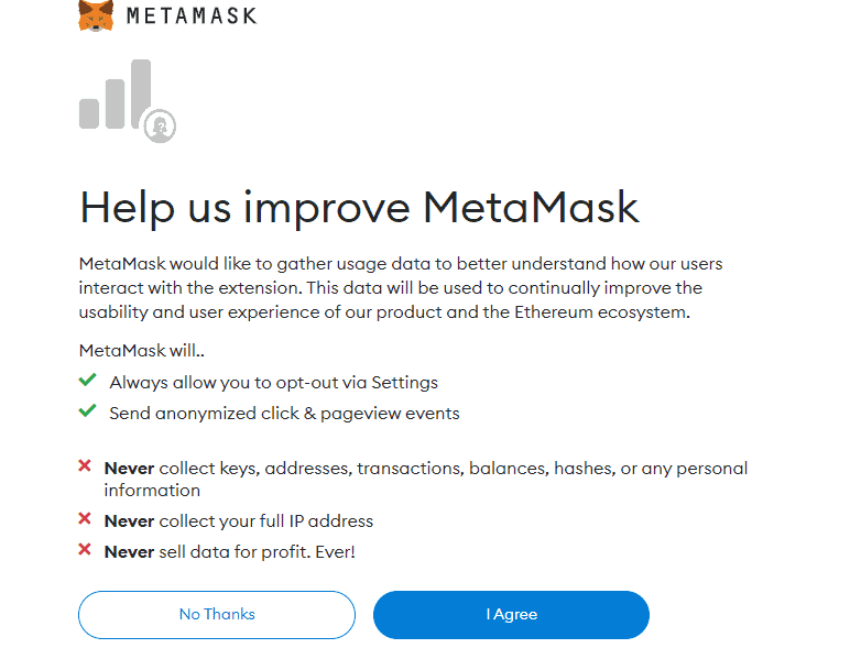 How To Stake Matic Creating A Metamask Wallet Account Step 6
