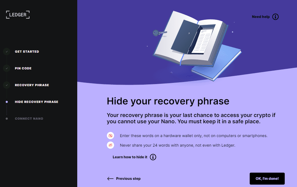 How To Connect Ledger To Metamask Hide Your Recovery Phrase