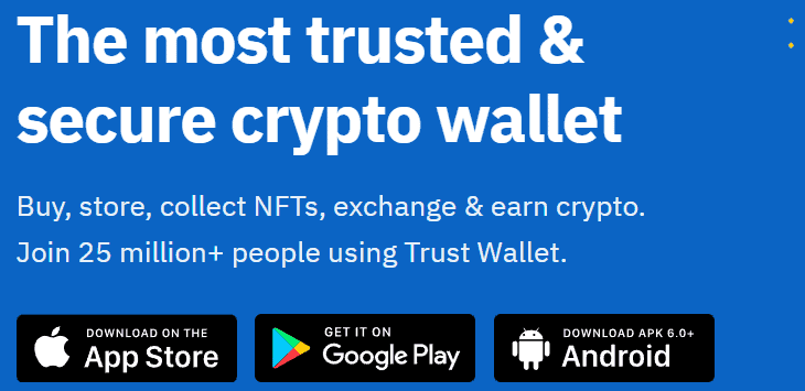 How To Transfer Your Crypto From Coinbase To Trust Wallet Download Trust Wallet