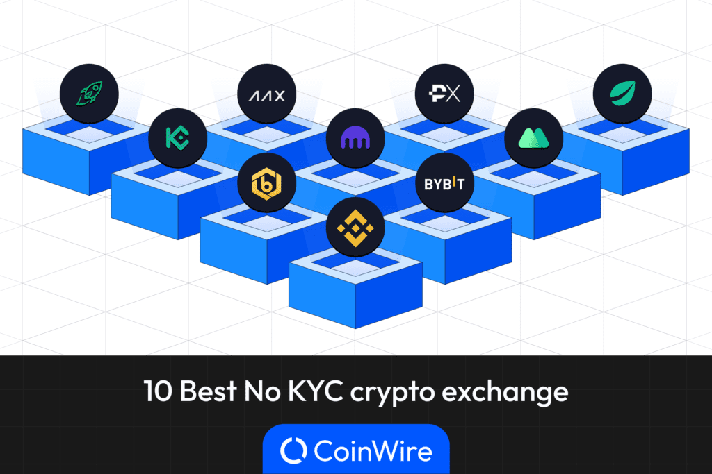 Top 10 Best No Kyc Crypto Exchange Featured Image