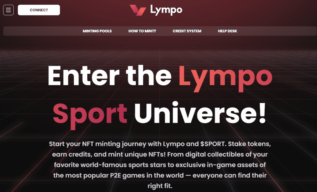 Lympo Athletes Homepage