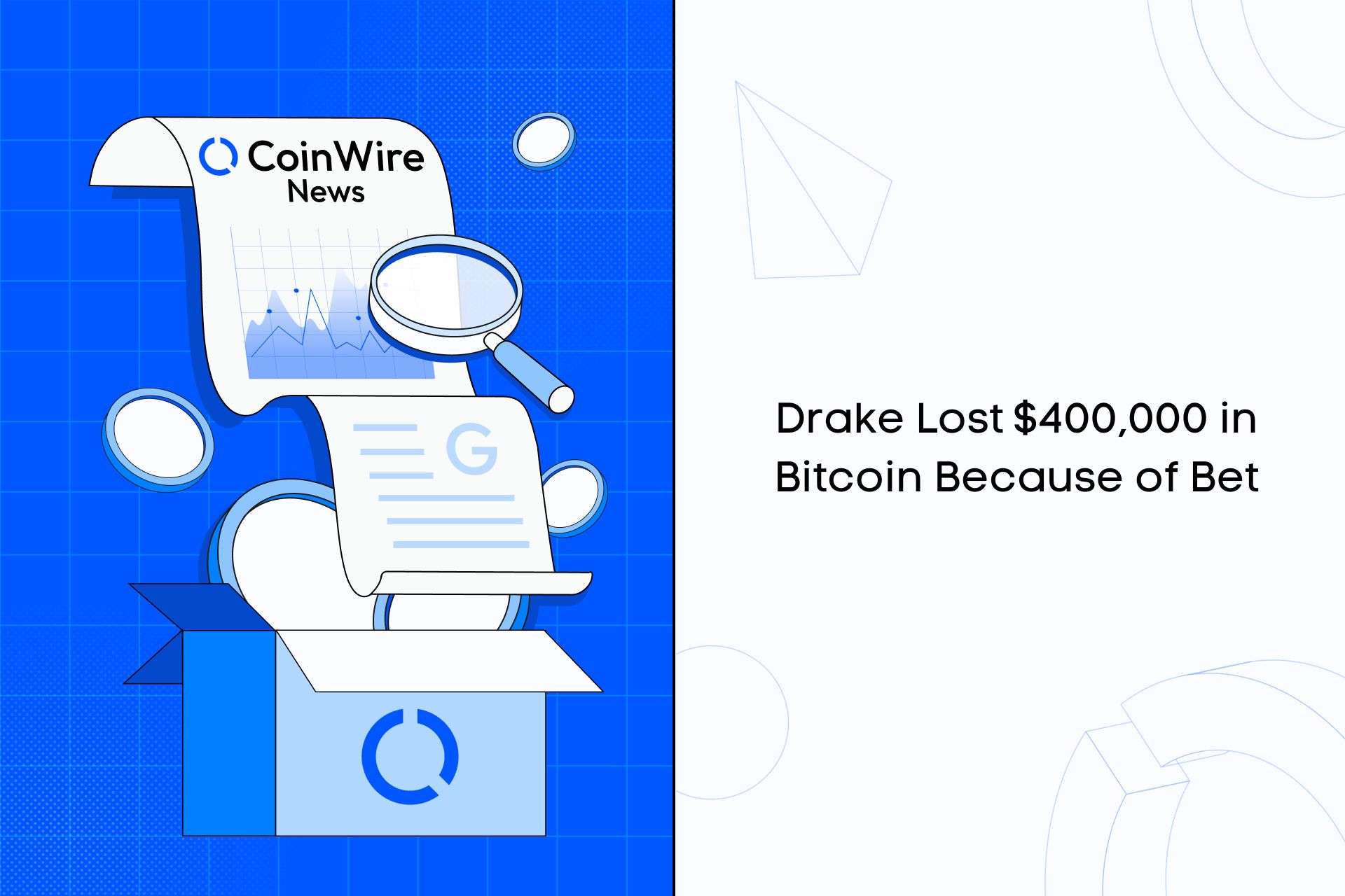 Drake Lost $400,000 In Bitcoin Because Of Bet