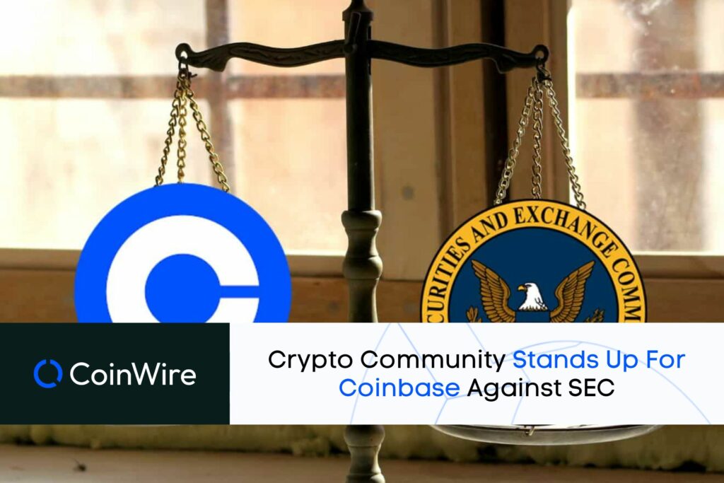 Crypto Community Stands Up For Coinbase Against Sec