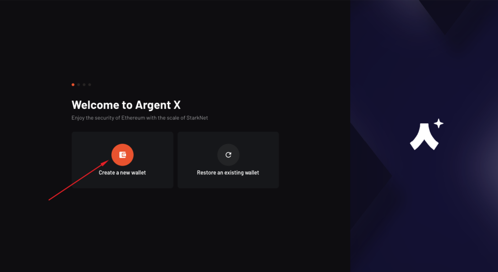 Create New Argentx Account