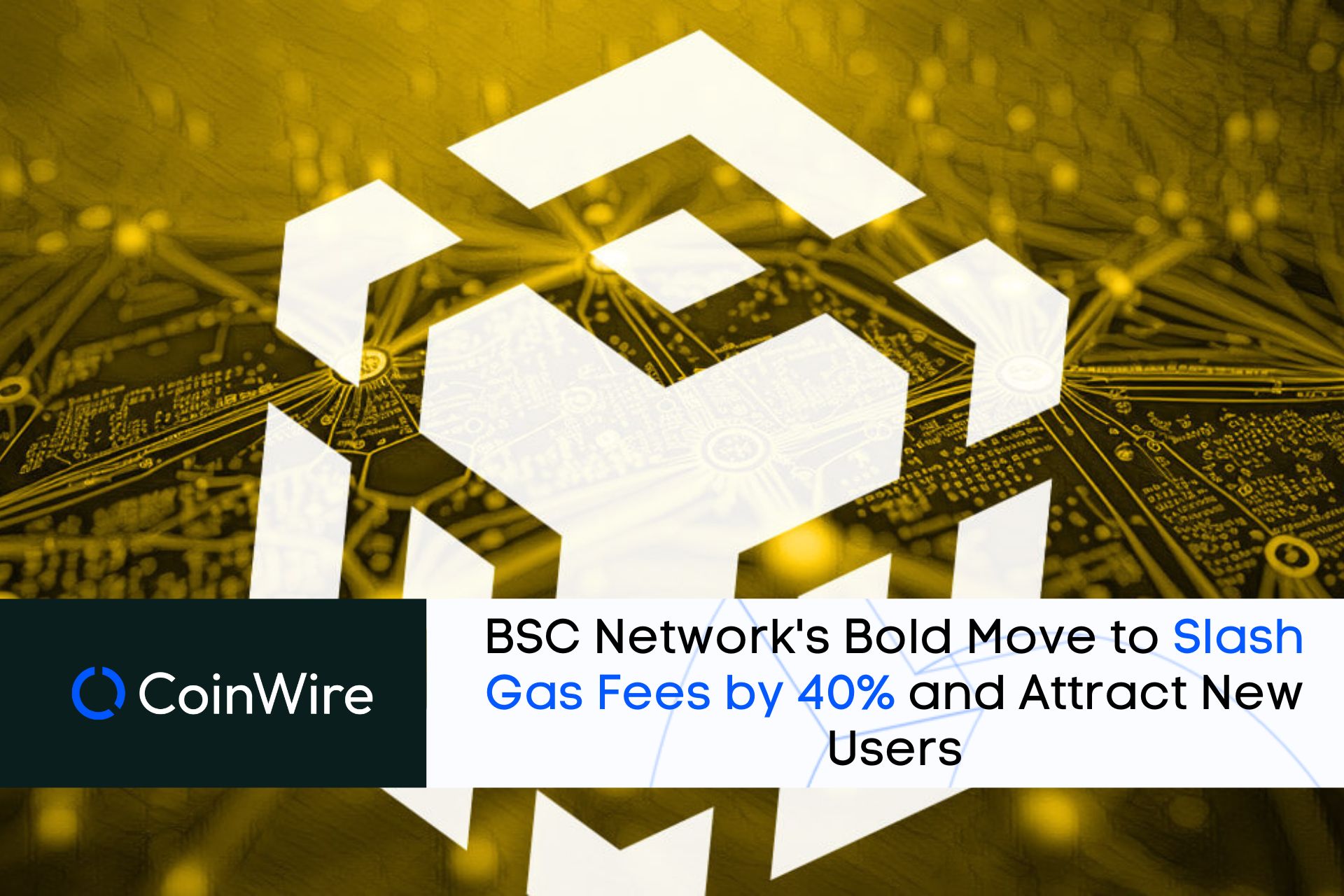 Bsc Network'S Bold Move To Slash Gas Fees By 40% And Attract New Users