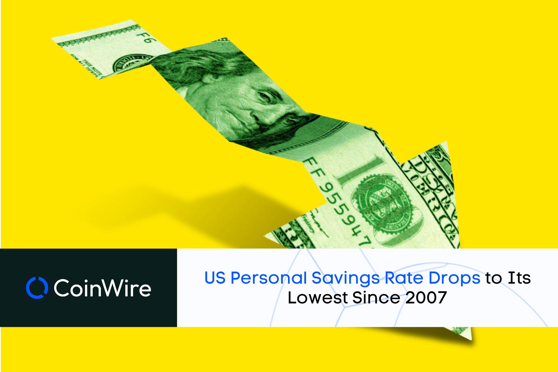 Us Personal Savings Rate Drops To Its Lowest Since 2007