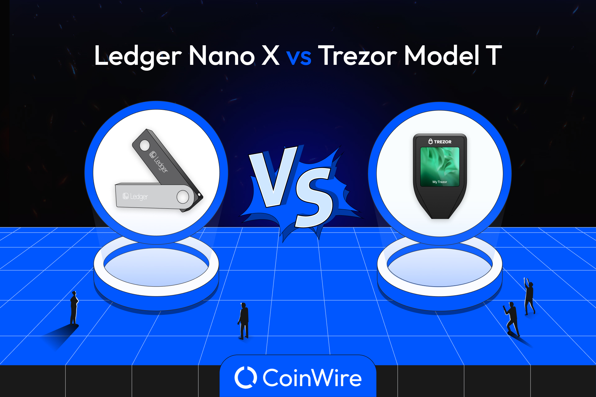 Ledger Nano X Vs Trezor Model T Featured Image