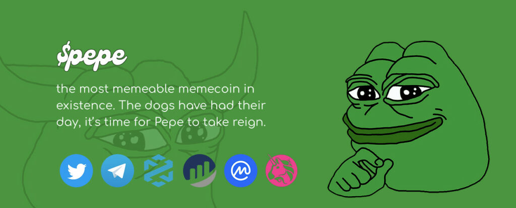 Pepe Coin Homepage