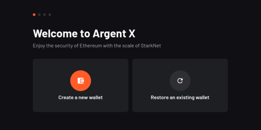 Step 3 To Create Argent Wallet On Pc