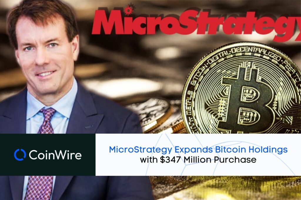 Microstrategy Expands Bitcoin Holdings With $347 Million Purchase