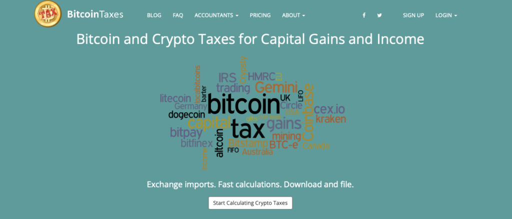 Bitcointaxes Best Bitcoin Tax Software