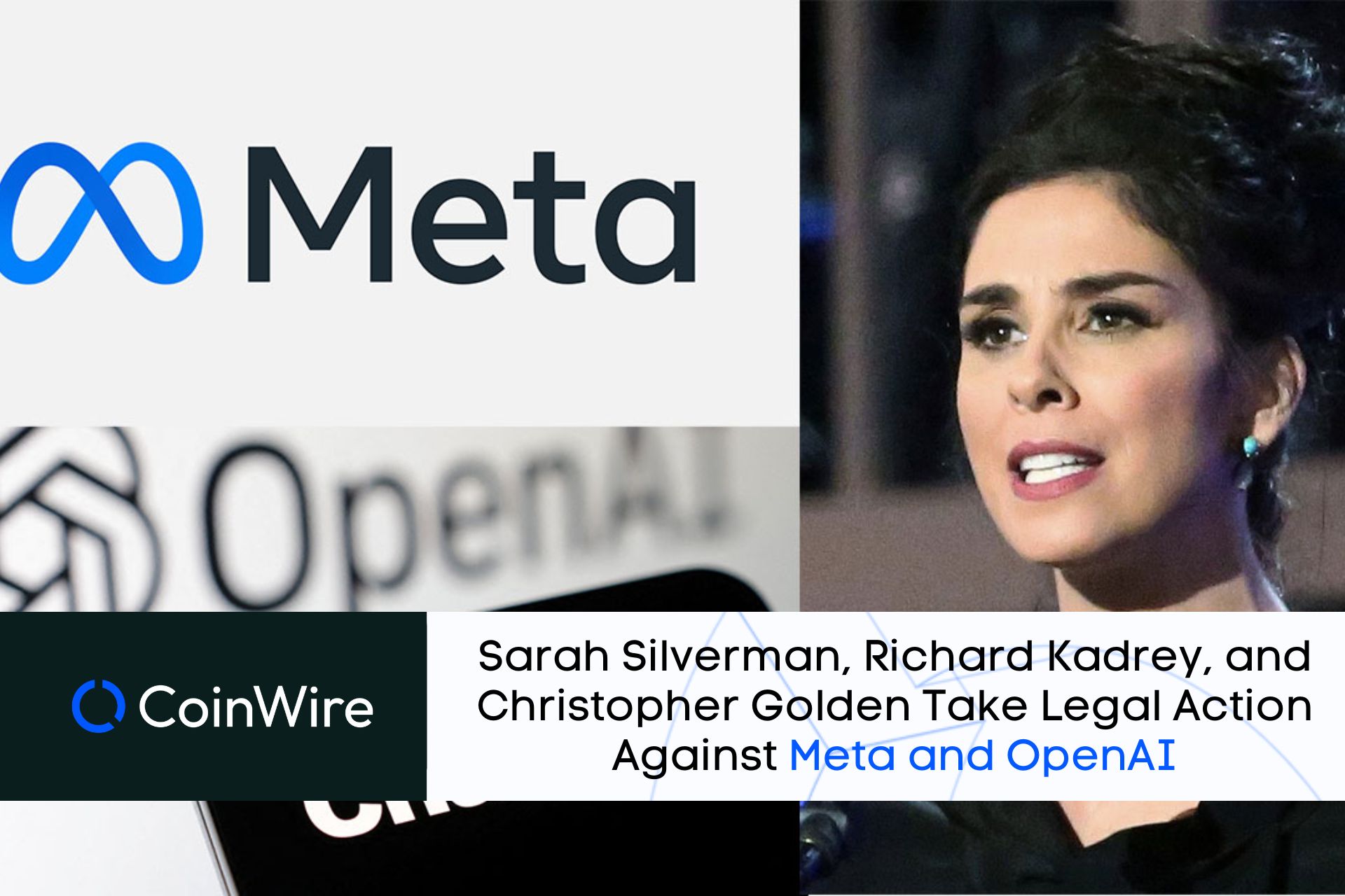 Sarah Silverman, Richard Kadrey, And Christopher Golden Take Legal Action Against Meta And Openai