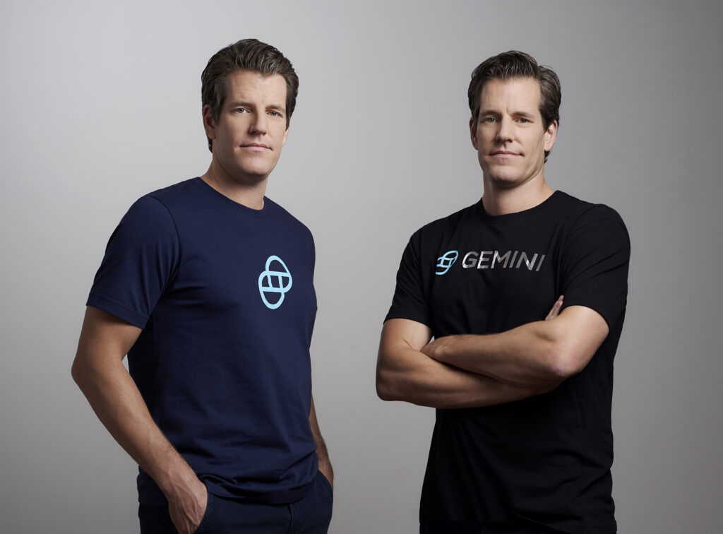 Cameron (L) And Tyler (R) Winklevoss - Founder &Amp; Co-Founder Of Gemini