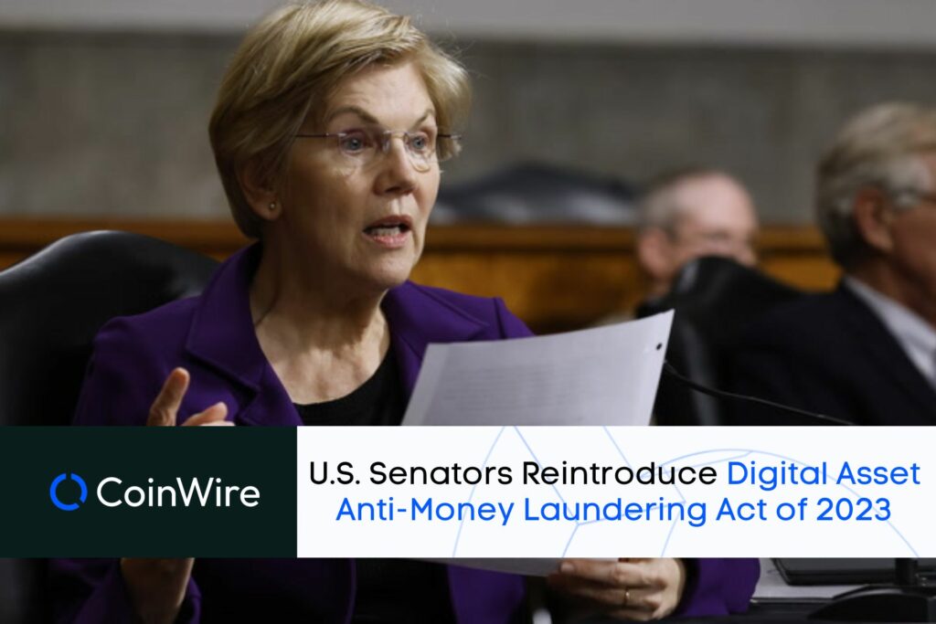 U.s. Senators Reintroduce Digital Asset Anti-Money Laundering Act Of 2023