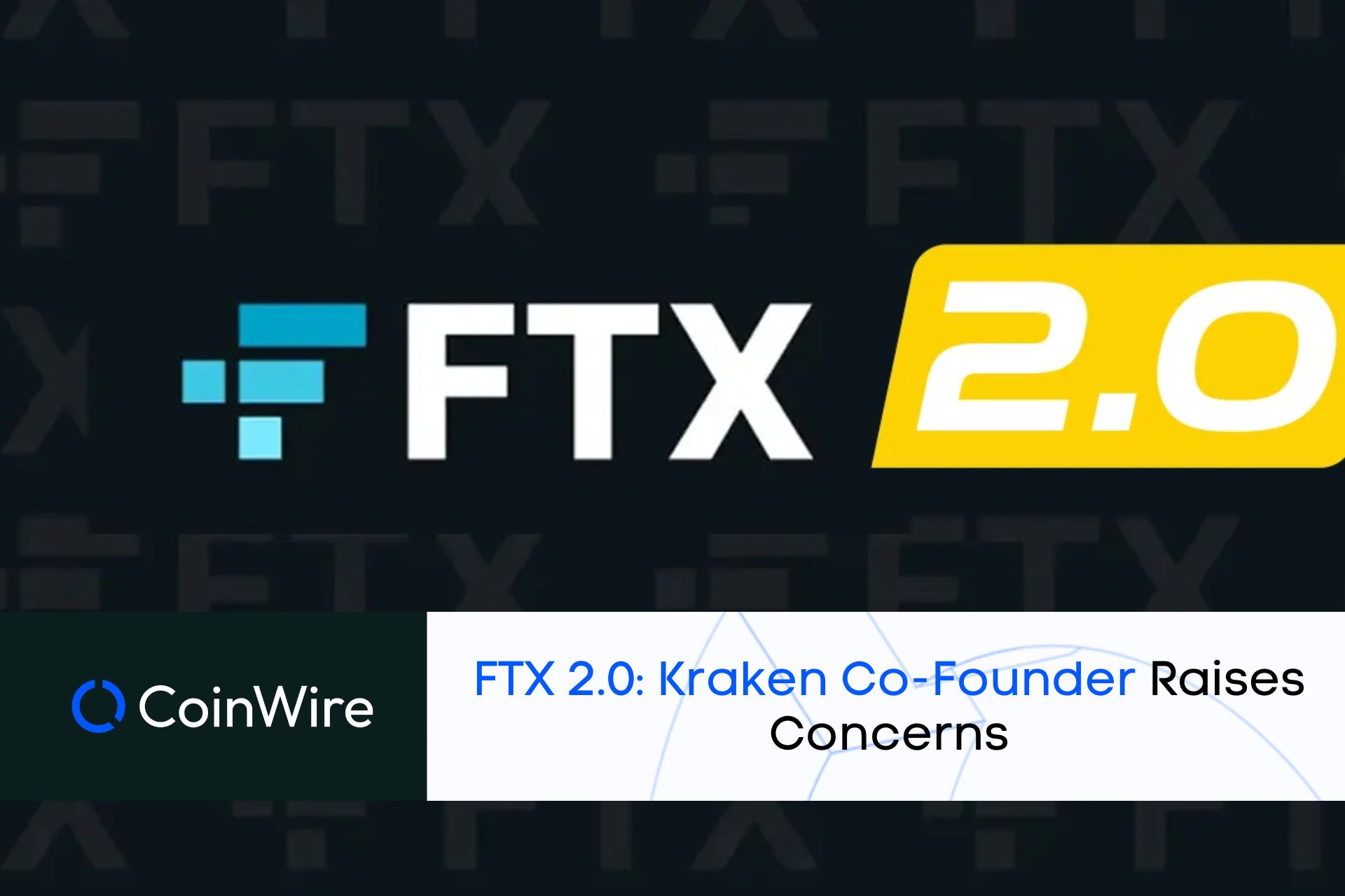 Ftx 2.0: Kraken Co-Founder Raises Concerns
