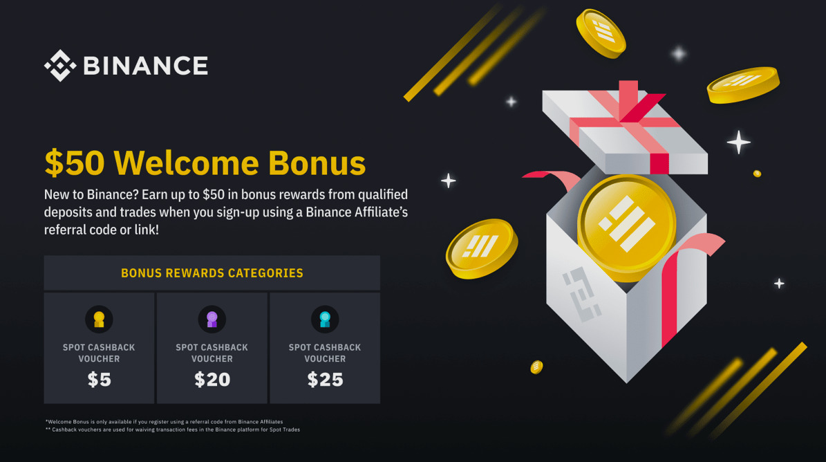 Binance welcome bonus notcoin