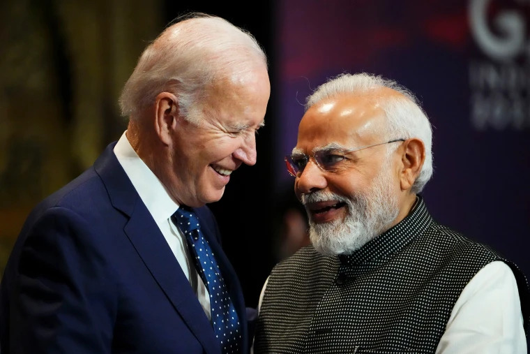 Us President Joe Biden &Amp; India'S Prime Minister Modi (Source: Nbc News)