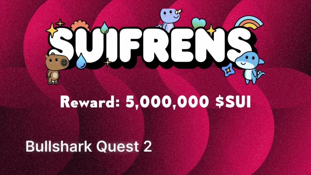 Sui Token Rises As Bullshark Quest 2 Event Extends