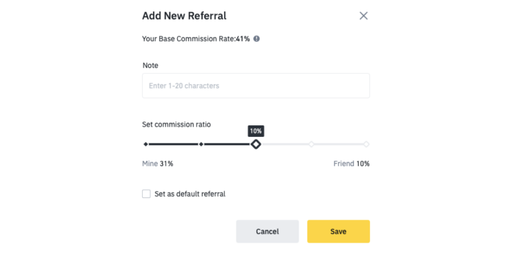Share Your Binance Referral Code Step 2
