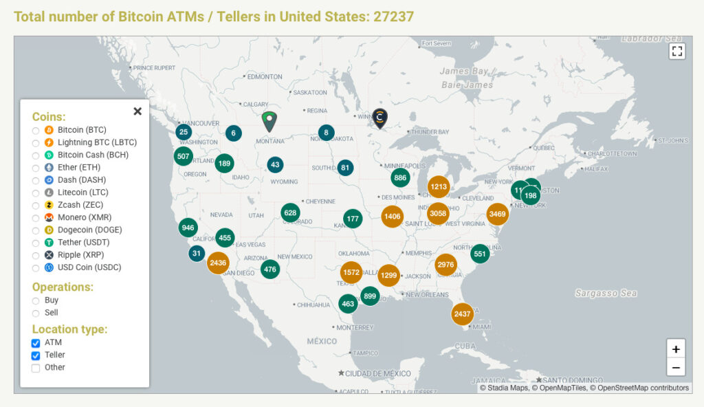 Bitcoin Atm In The United State