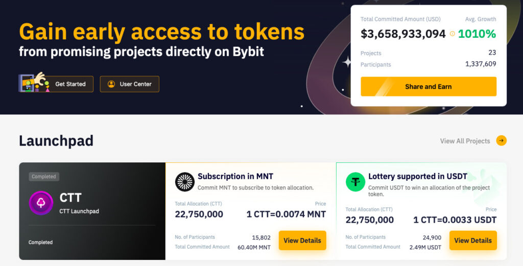 Bybit Launchpad Review