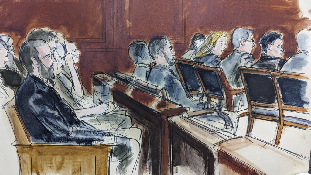 On The Inaugural Day Of His Trial, Prospective Jurors Are Seen Seated Behind Sam Bankman-Fried. Source: Associated Press
