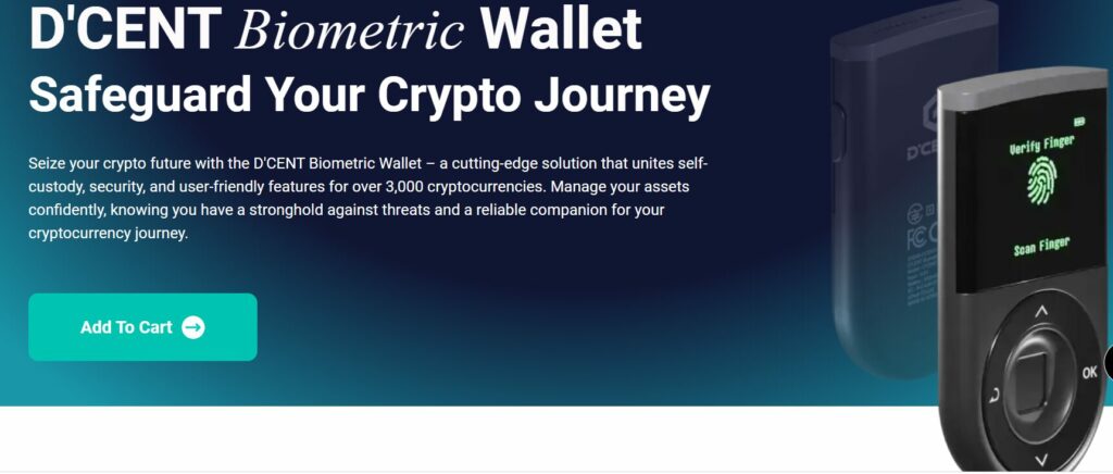 Dcent Biometric Wallet
