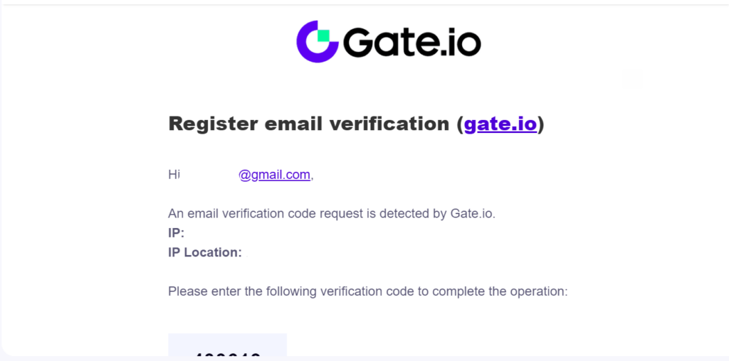 Enter The Verification Code From Email