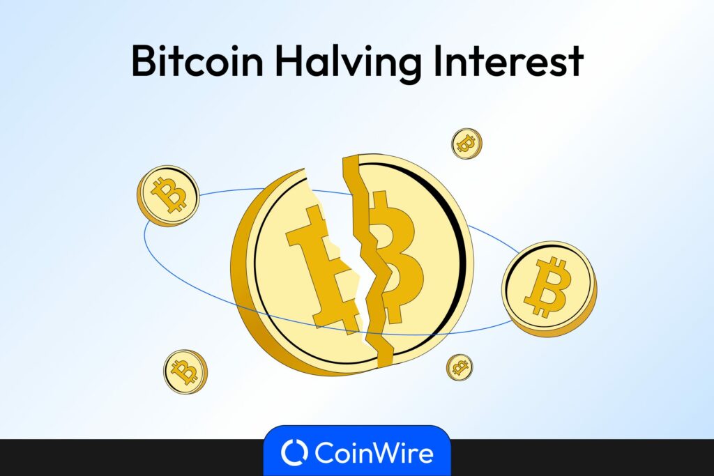 Bitcoin Halving Interest Worldwide